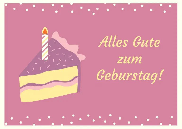 Życzenia urodzinowe po niemiecku
